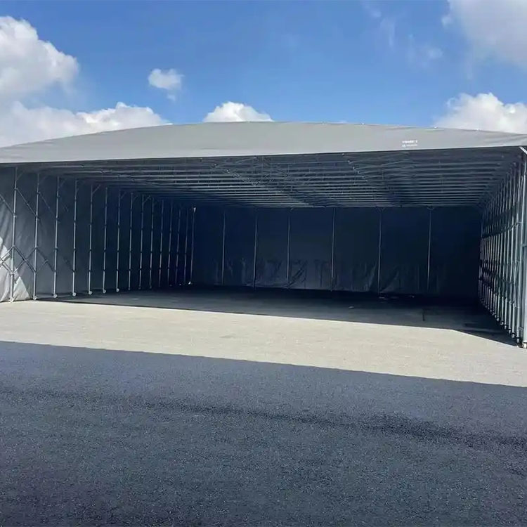 永城市电动/移动推拉棚