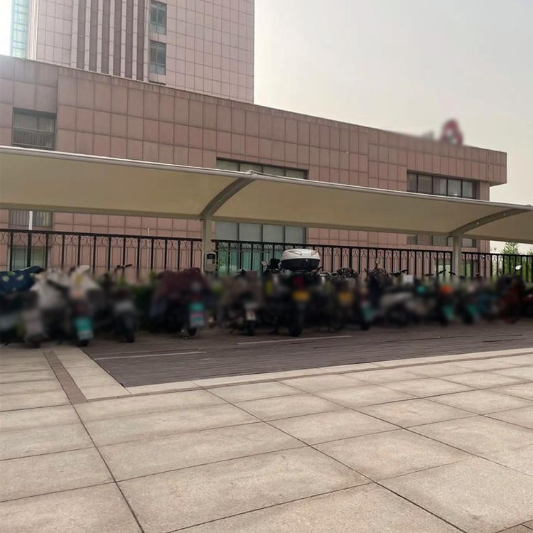 永城市膜结构电动车棚